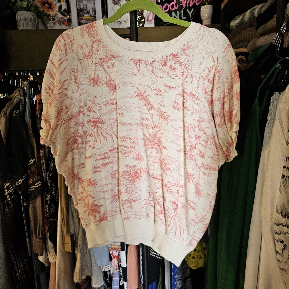 Floral Print Women's Top